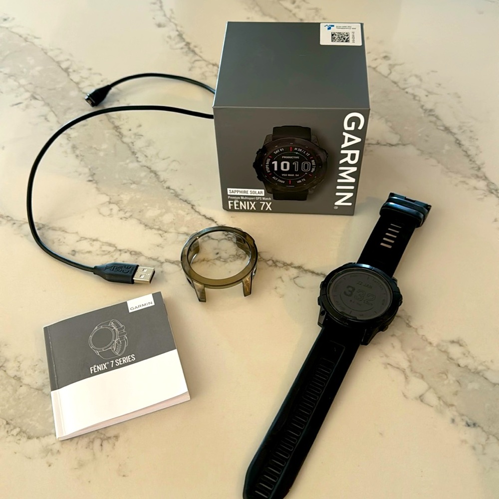 Garmin Fenix 7X Sapphire Solar